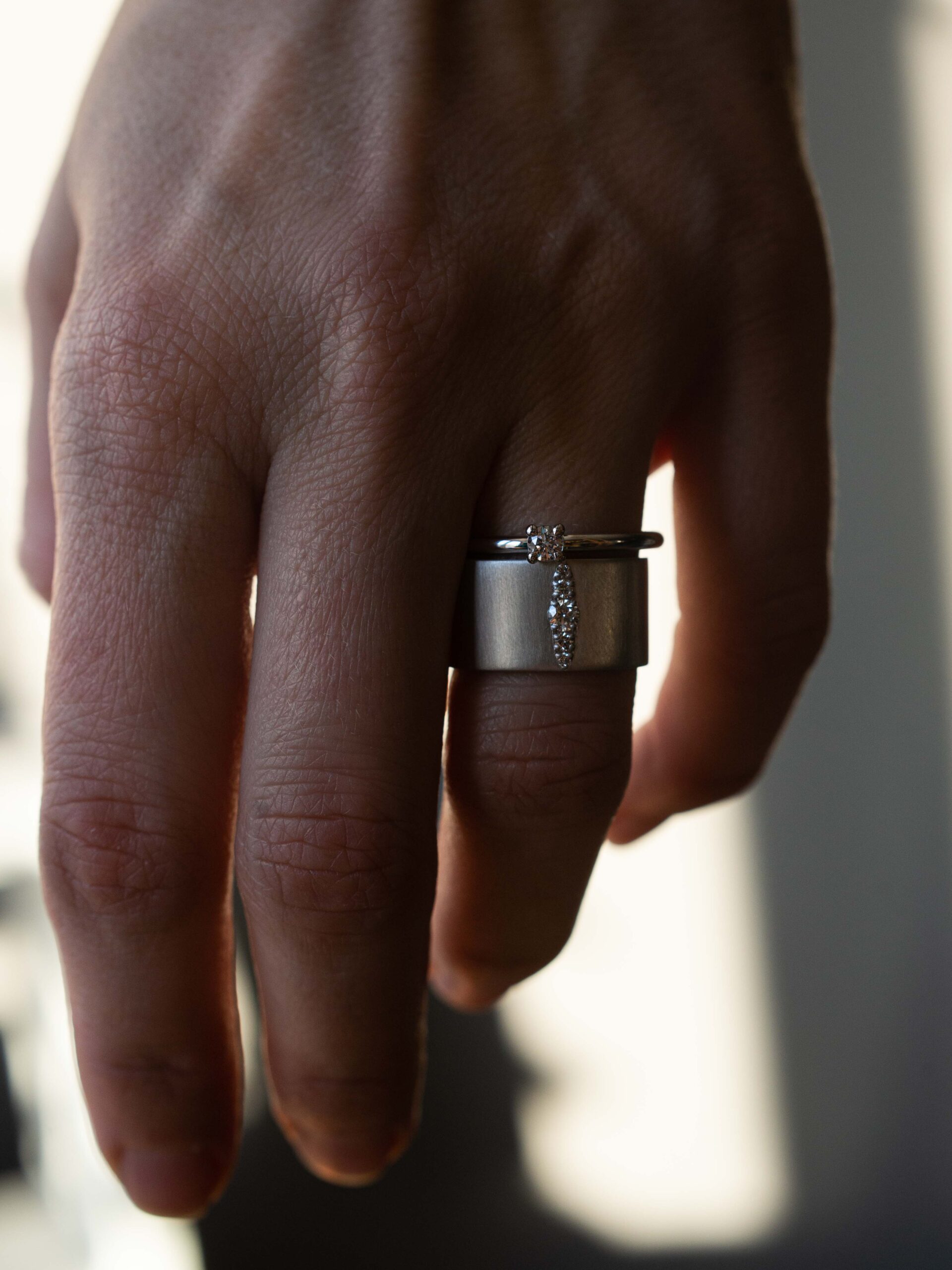 Item 043 | Anillo 3 | Конструктор кольца с 3мм камнем в корзинке | Золото 585 — изображение 8