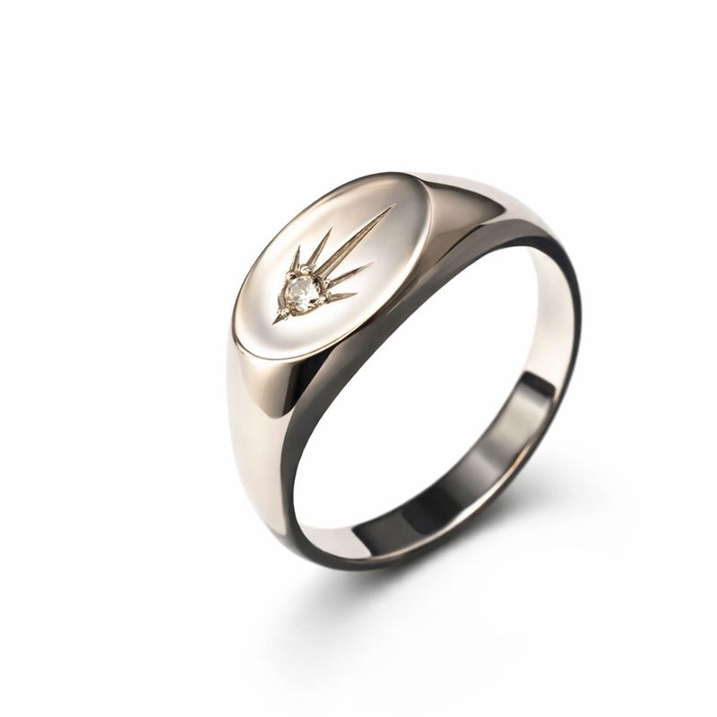 Item 016 | Печатка из двух металлов