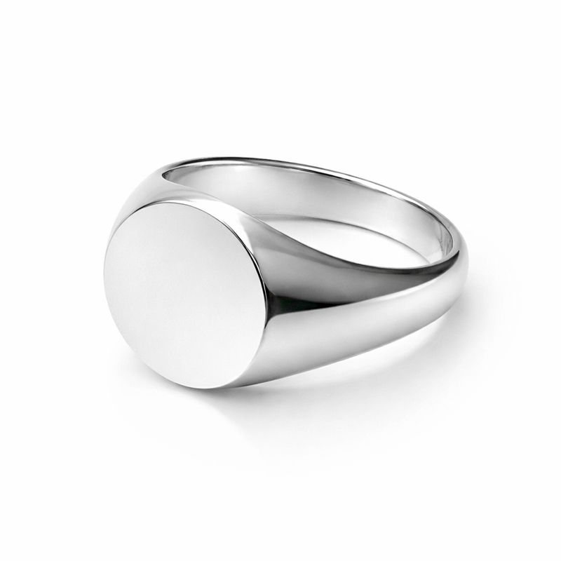 ITEM 017 | Большая печатка в серебре | 14mm